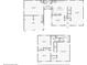Two-story home floor plan, including bedrooms, kitchen, and living areas at 13945 75Th Ave, Seminole, FL 33776