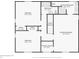 Two-story home floor plan featuring two bedrooms and two baths at 13945 75Th Ave, Seminole, FL 33776
