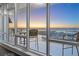 Breathtaking sunset view from private balcony overlooking the city skyline and marina at 175 1St S St # 3402, St Petersburg, FL 33701