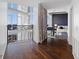 Elegant hallway with hardwood floors and access to other rooms at 175 1St S St # 3402, St Petersburg, FL 33701