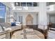 Luxury living room featuring a stone fireplace at 175 1St S St # 3402, St Petersburg, FL 33701