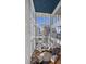 Two story living room with city views and hardwood floors at 175 1St S St # 3402, St Petersburg, FL 33701