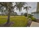Peaceful backyard view overlooking a golf course at 2438 Sifield Greens Way # 44, Sun City Center, FL 33573