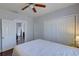 Bedroom with double closets and access to another room at 2701 W Cordelia St, Tampa, FL 33607