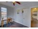 Home office with a desk, chair, and large window at 2701 W Cordelia St, Tampa, FL 33607