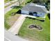 Single story house with a driveway and landscaped yard at 289 Monte Cristo Blvd, St Petersburg, FL 33715