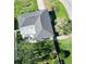 Aerial view of a house, backyard, and surrounding landscape at 289 Monte Cristo Blvd, St Petersburg, FL 33715