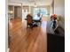Dining room features hardwood floors and a large dining table at 289 Monte Cristo Blvd, St Petersburg, FL 33715