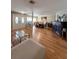 Open living and dining room with hardwood floors at 289 Monte Cristo Blvd, St Petersburg, FL 33715