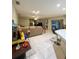Spacious living room features neutral colored couch and built in shelving at 289 Monte Cristo Blvd, St Petersburg, FL 33715