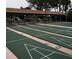 Outdoor shuffleboard courts with covered seating at 3340 Mcmath Dr, Palm Harbor, FL 34684