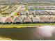 Aerial view showcasing home's location in a desirable community at 4719 Avila Lakes Dr, Wimauma, FL 33598