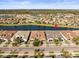 Property view from above showcasing location at 4719 Avila Lakes Dr, Wimauma, FL 33598