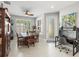 Breakfast nook with work space and view at 4719 Avila Lakes Dr, Wimauma, FL 33598