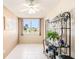 Bright dining area with a view and a wine rack at 4880 Locust Ne St # 227, St Petersburg, FL 33703