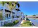 Waterfront property with private boardwalk and patio area at 5176 Se Salmon Se Dr # D, St Petersburg, FL 33705