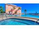 Resort-style pool and spa at 5176 Se Salmon Se Dr # D, St Petersburg, FL 33705