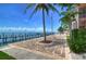 Brick paver waterfront patio with access to the dock at 5176 Se Salmon Se Dr # D, St Petersburg, FL 33705
