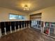 Under renovation: Bedroom features hardwood floors and a window at 5321 Dover Ne St, St Petersburg, FL 33703