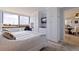 Spacious bedroom with ample closet space and built-in desk at 6104 Palma Del Mar S Blvd # 404, St Petersburg, FL 33715