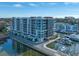 Luxury waterfront building with private boat slips and marina at 920 N Osceola Ave # 702, Clearwater, FL 33755