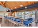Community bar with seating and pool view at 9525 Blind Pass Rd # 507, St Pete Beach, FL 33706