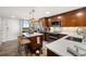 Updated kitchen with stainless steel appliances and island at 9525 Blind Pass Rd # 507, St Pete Beach, FL 33706