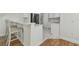 Kitchen with breakfast bar and white cabinetry at 10883 Dragonwood Dr, Tampa, FL 33647