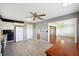 Kitchen features granite countertops and white cabinets at 1312 Leland Dr # 61, Sun City Center, FL 33573