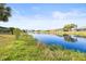 Serene canal view from the backyard at 2024 N Pebble Beach Blvd, Sun City Center, FL 33573