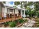 Home's exterior features a wooden deck and well-maintained landscaping at 2883 16Th Ave N, St Petersburg, FL 33713