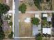 Aerial view of property and surrounding houses at 38250 13Th Ave, Zephyrhills, FL 33542