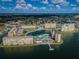 Aerial view of waterfront community at 4575 Cove Cir # 508, St Petersburg, FL 33708