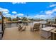 Relaxing dock with wooden chairs, offering stunning canal views at 4687 Alisa Ne Cir, St Petersburg, FL 33703
