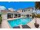 Inviting pool area with patio and lounge chairs at 4687 Alisa Ne Cir, St Petersburg, FL 33703