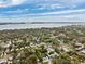 Aerial view of neighborhood near the water at 5107 27Th S Ave, Gulfport, FL 33707