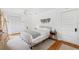 Cozy bedroom with a double bed, hardwood floors, and a calming color scheme at 5107 27Th S Ave, Gulfport, FL 33707