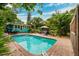 Private pool and patio perfect for relaxation at 5107 27Th S Ave, Gulfport, FL 33707