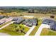 Aerial view of houses and landscape at 5226 Lake Venice Dr, Wimauma, FL 33598