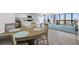 Modern kitchen with stainless steel appliances and island at 5396 Gulf Blvd # 605, St Pete Beach, FL 33706