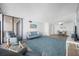 Open living area with ocean views and ample seating at 5396 Gulf Blvd # 605, St Pete Beach, FL 33706