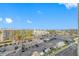 Aerial view of the community's parking lot at 5396 Gulf Blvd # 605, St Pete Beach, FL 33706