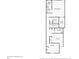 Second floor plan featuring primary bedroom, two secondary bedrooms and laundry room at 6324 Camino Dr, Apollo Beach, FL 33572