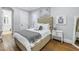Cozy bedroom with a comfortable bed and nightstands at 751 34Th Ne Ave, St Petersburg, FL 33704