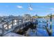 Private boat dock with lift and ample space for water activities at 751 34Th Ne Ave, St Petersburg, FL 33704