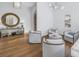 Bright entryway with hardwood floors and seating area at 751 34Th Ne Ave, St Petersburg, FL 33704