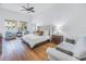 Main bedroom with water views and sitting area at 751 34Th Ne Ave, St Petersburg, FL 33704
