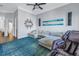Bright media room with comfortable seating and large windows at 751 34Th Ne Ave, St Petersburg, FL 33704
