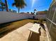 Landscaped backyard with patio and plenty of space at 8616 Pinafore Dr, New Port Richey, FL 34653