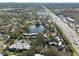 Property location shown near a lake and highway at 10455 Carrollbrook Ct # 213, Tampa, FL 33618